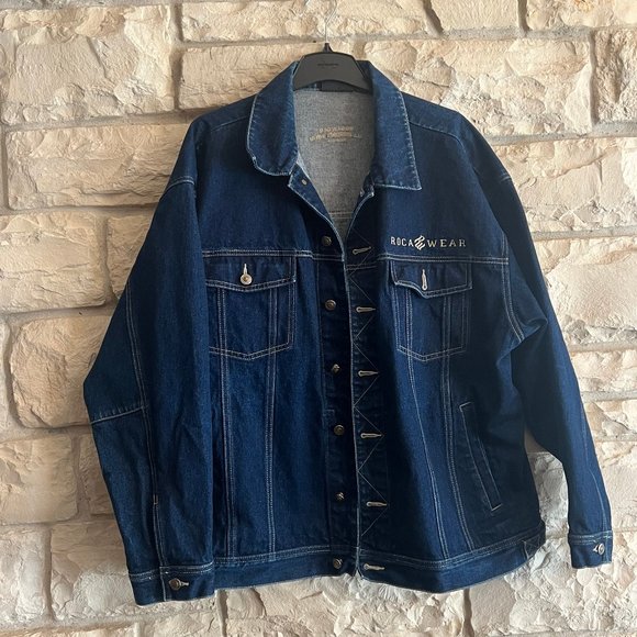 Rocawear Other - Vintage 90's Roca Wear Men's Denim Jacket, Excellent Condition, Size 2XL